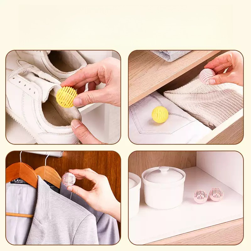 6 Pcs Deodorizing Balls, Long  - Shoe Deodorizer Ball review and price