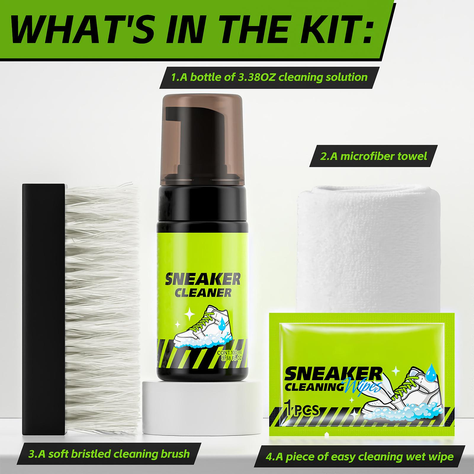 Sneaker Cleaner 4 Pieces 100ml - Sneaker Care For Canvas Fabrics review and price
