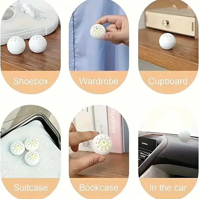 6/12/18pcs Household Shoes And - Shoe Deodorizer Ball review and price